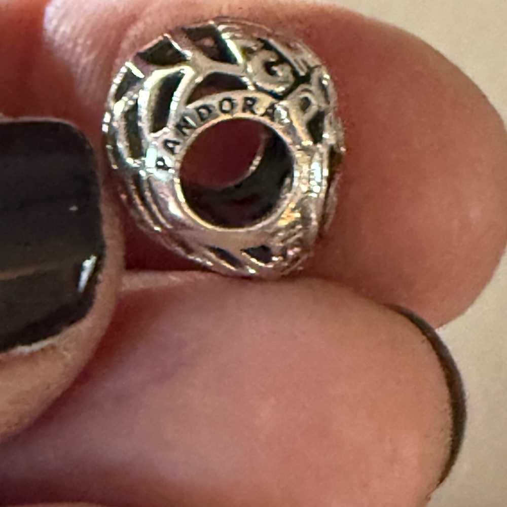 Marvel Silver Spiderweb Charm - image 6